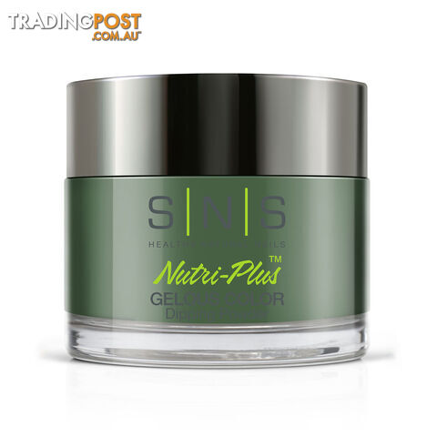 SNS DS23 Gelous Dipping Powder 28g (1oz) Green Genie - 635635723651