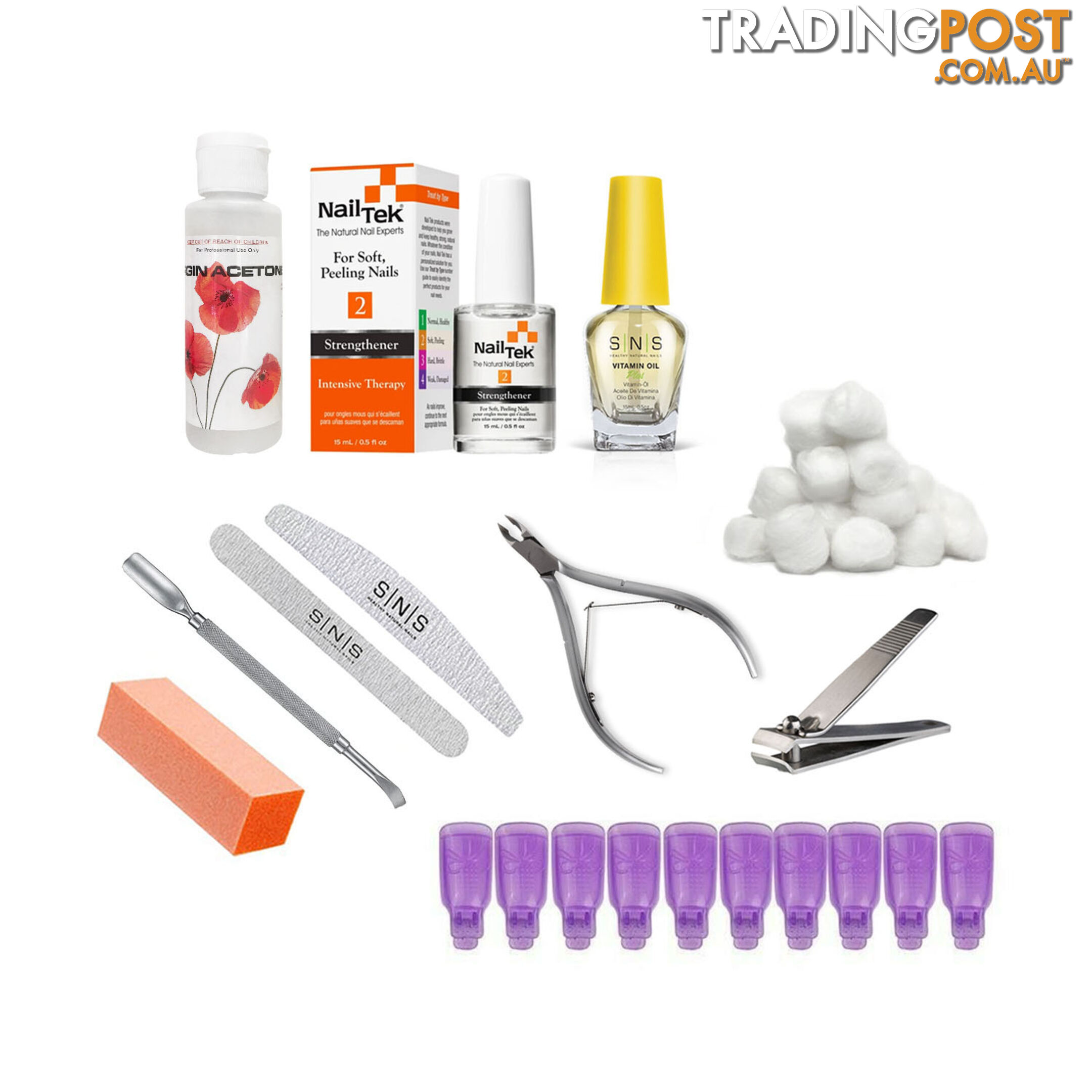 Nail Removal Kit (for SNS, Dipping, Gel & Acrylic Sets)