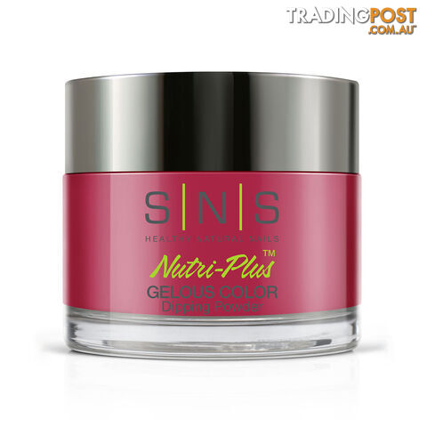 SNS BOS07 Gelous Dipping Powder 28g (1oz) Ripe Red Berry - 635635729936