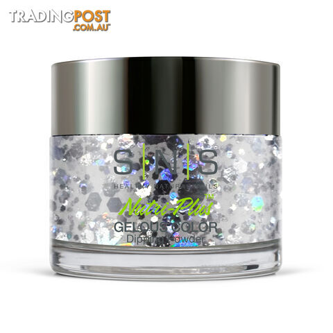 SNS HH06 Gelous Dipping Powder 43g (1.5oz) Silver Pagoda - 655302858264