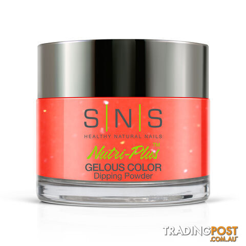 SNS GW01 Gelous Dipping Powder 28g (1oz) Orange Crush - 655302846582