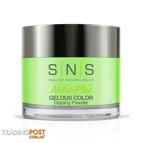SNS #372 Gelous Dipping Powder 28g (1oz) Gorgeous Green - 635635735760