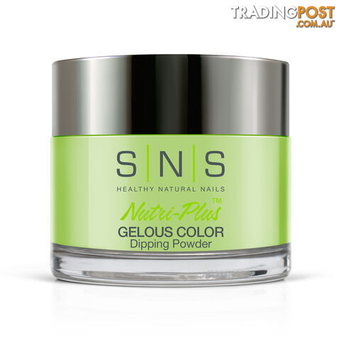 SNS BM27 Gelous Dipping Powder 28g (1oz) Chartreuse - 655302825068