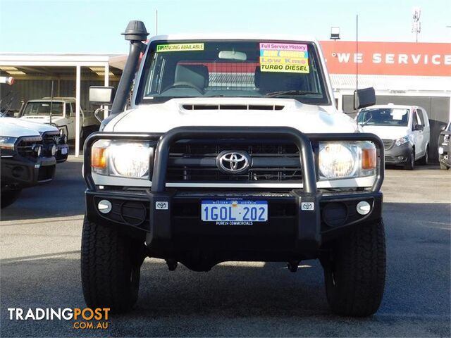 2018 TOYOTA LANDCRUISER  VDJ79R UTE