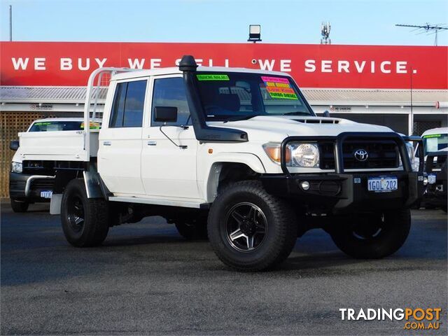 2018 TOYOTA LANDCRUISER  VDJ79R UTE