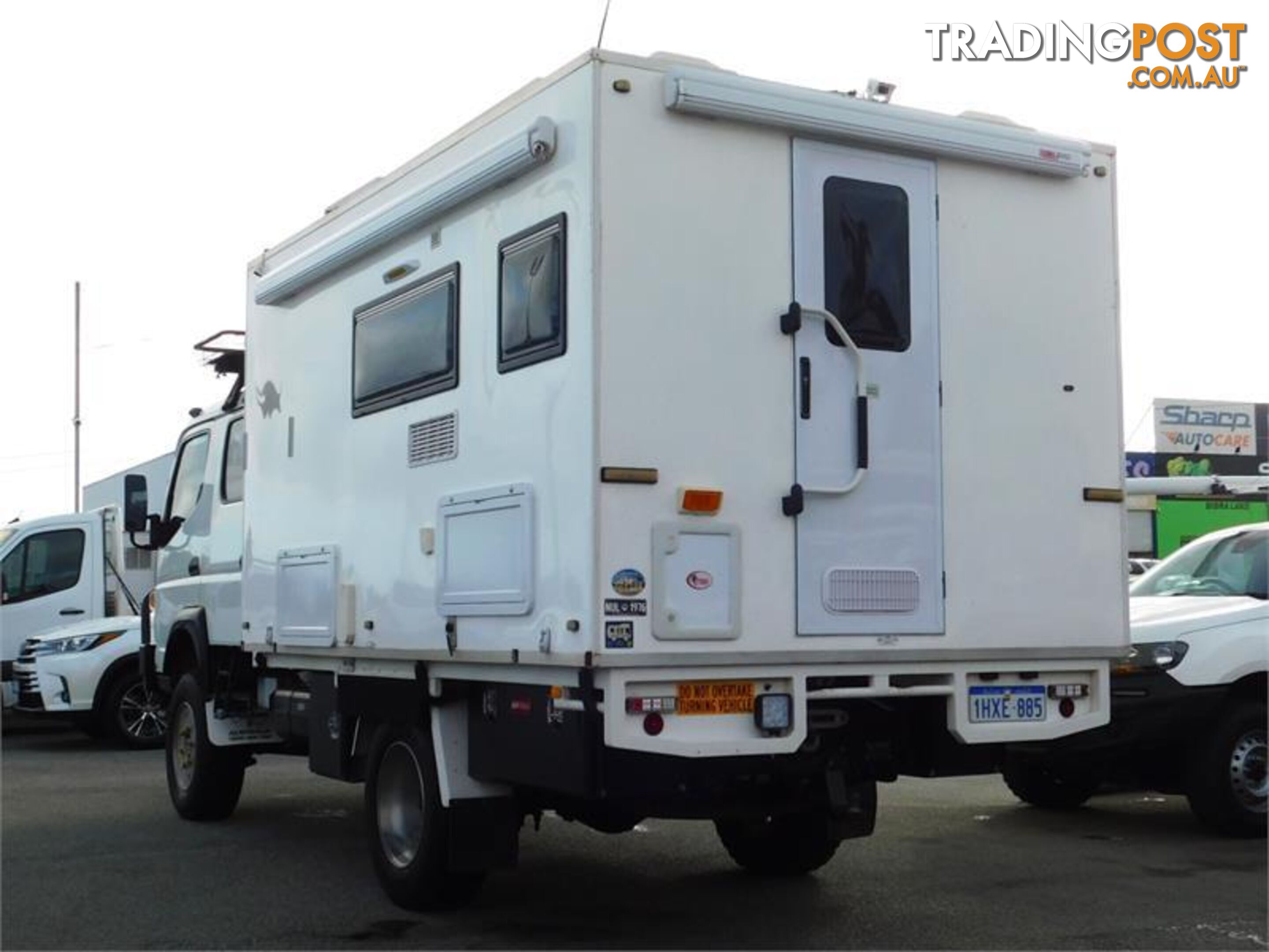 2019 FUSO CANTER   UTE/MOTORHOME/4X4