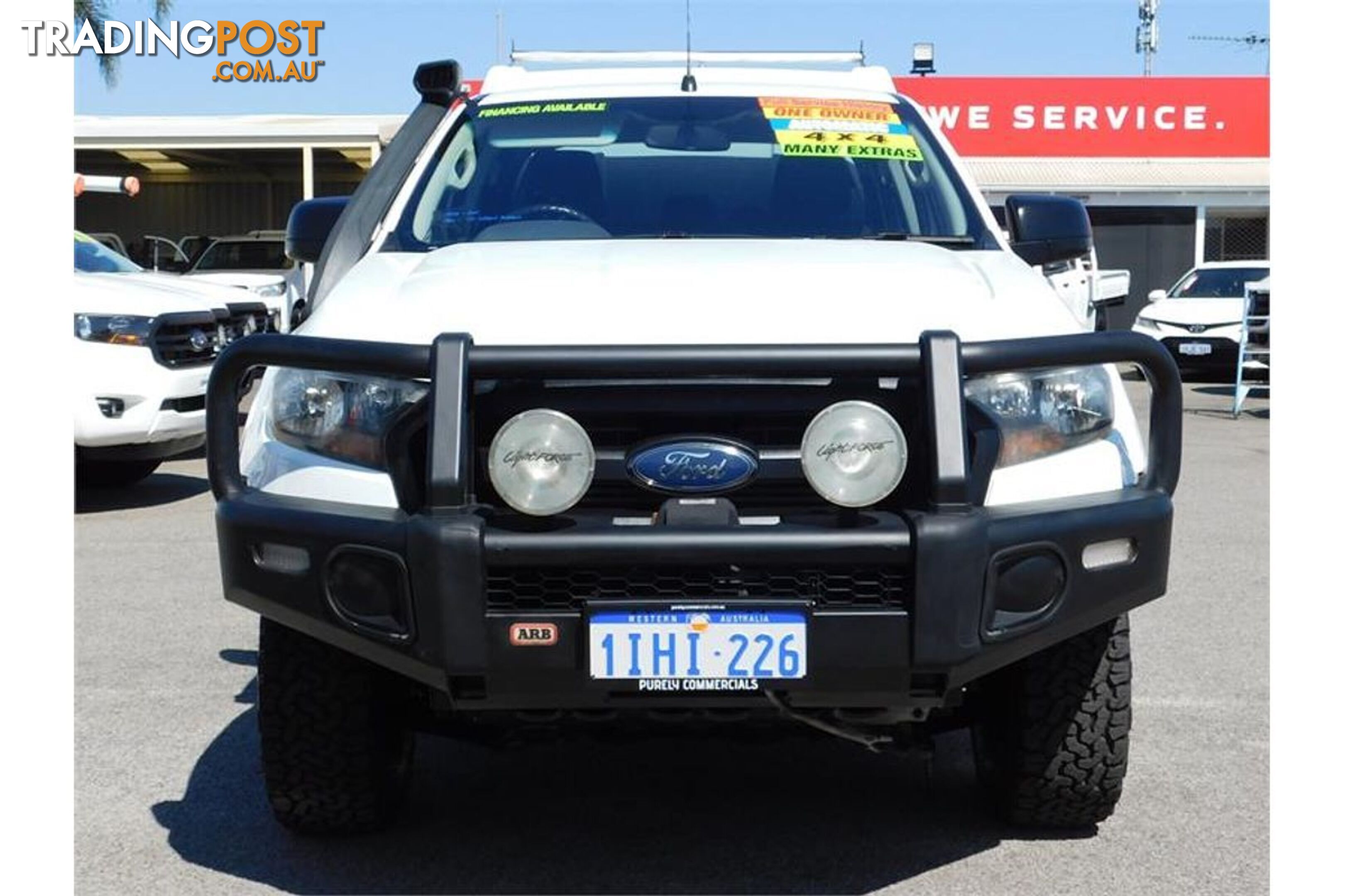 2017 FORD RANGER  PX MKII 