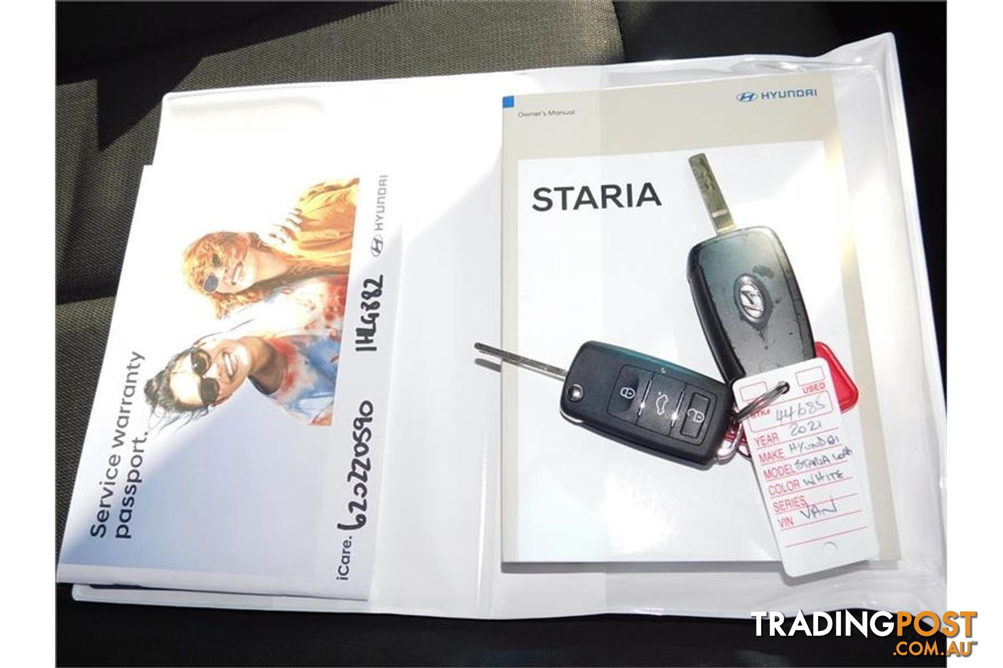 2021 HYUNDAI STARIA LOAD  US4.V1 