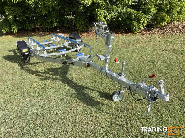 750Kg - 1,500Kg ATM Single Axle Galvanised Boat Trailers - photo 2 of 2