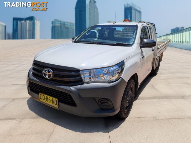 2018 TOYOTA HILUX WORKMATE GUN122RMY17  C/CHAS