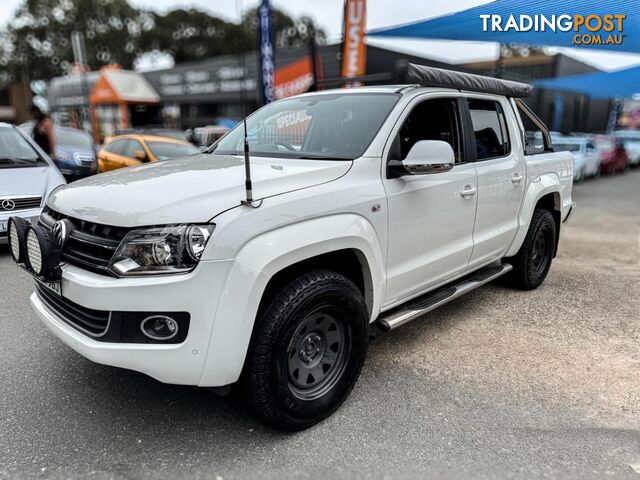 2013 VOLKSWAGEN AMAROK TDI400HIGHLINE(4X4) 2HMY13  DUAL CAB UTILITY