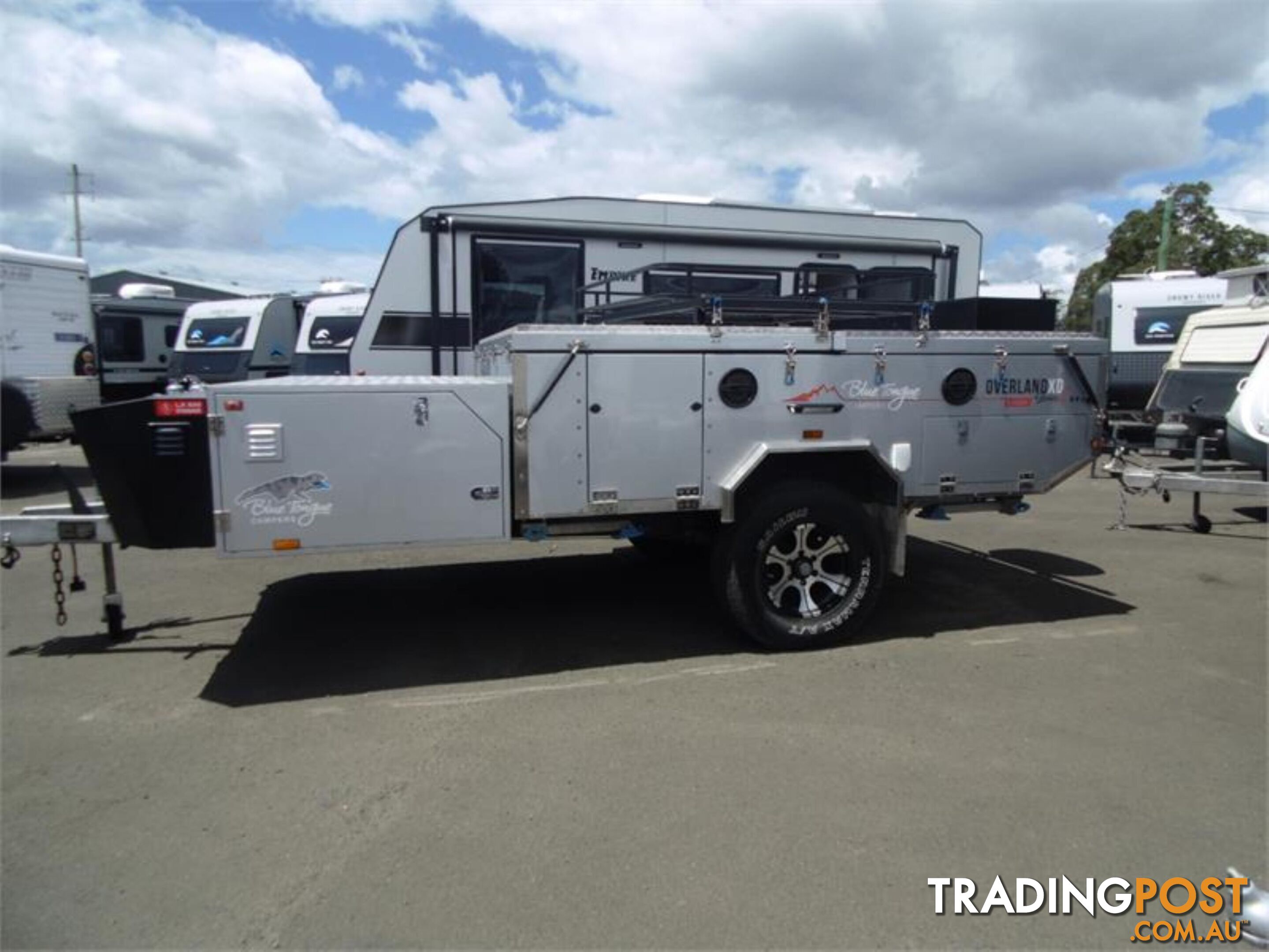 2019 BLUE TONGUE CAMPERS OVERLAND XD DOUBLE FOLD CAMPER TRAILER