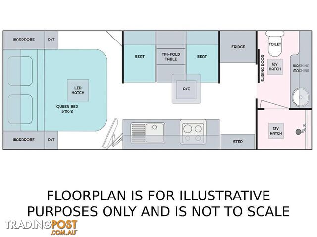 2026 ESSENTIAL CARAVANS OUTLANDER 186R-1 18'6 - photo 2 of 27