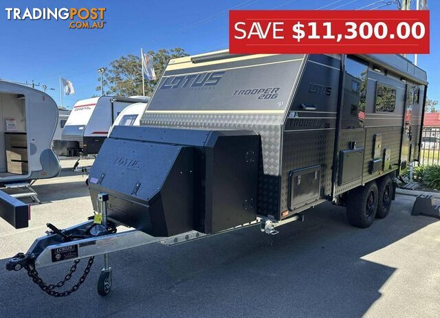 2025 LOTUS CARAVANS TROOPER 206KD 20'6