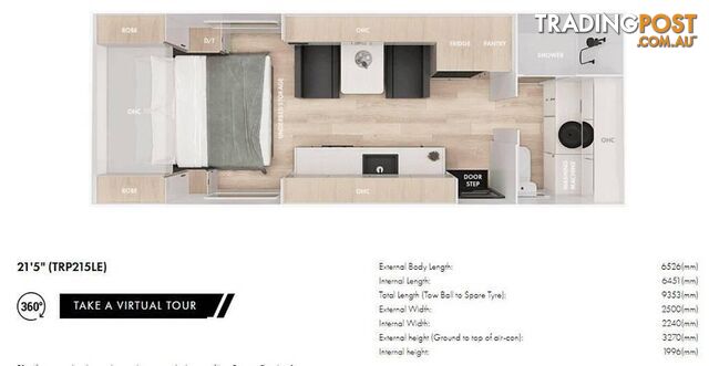 2026 LOTUS CARAVANS TROOPER PLATINUM 215LE  - photo 5 of 43