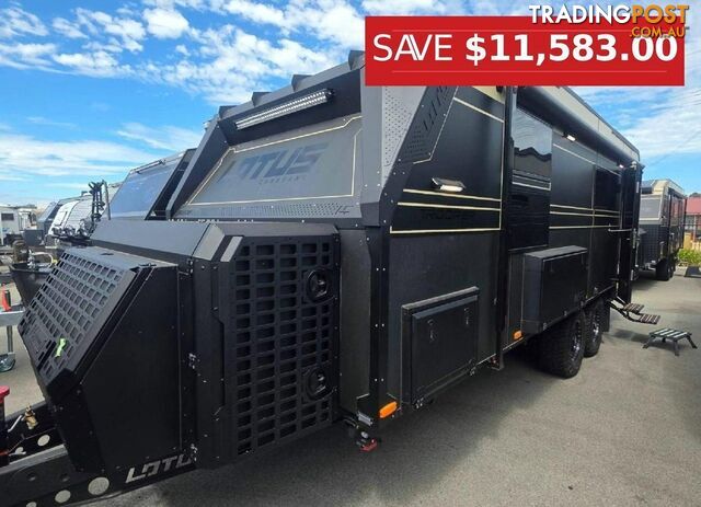 2026 LOTUS CARAVANS TROOPER TRX216RK 21'6