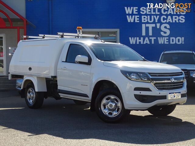 2018 HOLDEN COLORADO LS RG CAB CHASSIS