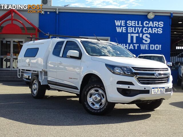 2018 HOLDEN COLORADO LS RG CAB CHASSIS