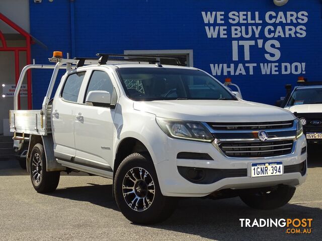 2017 HOLDEN COLORADO LS RG CAB CHASSIS