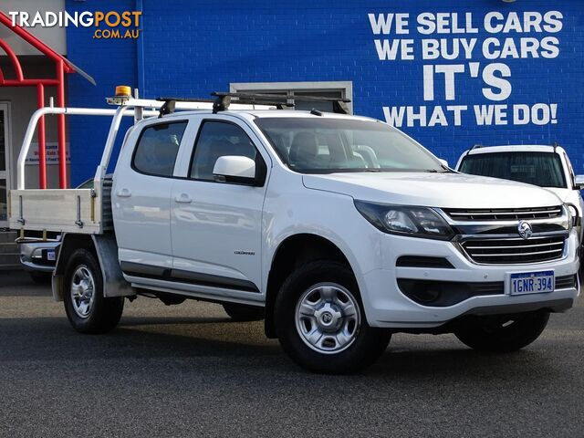 2017 HOLDEN COLORADO LS RG CAB CHASSIS