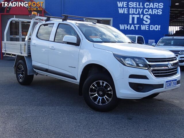 2017 HOLDEN COLORADO LS RG CAB CHASSIS