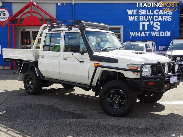 2017 TOYOTA LANDCRUISER WORKMATE VDJ79R CAB CHASSIS