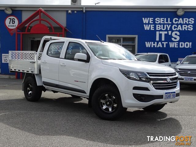 2017 HOLDEN COLORADO LS RG CAB CHASSIS