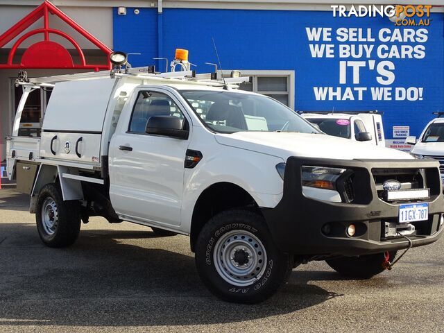 2017 FORD RANGER XL PLUS PX MKII CAB CHASSIS