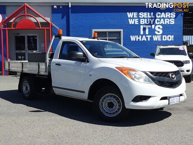 2012 MAZDA BT-50 XT UP CAB CHASSIS