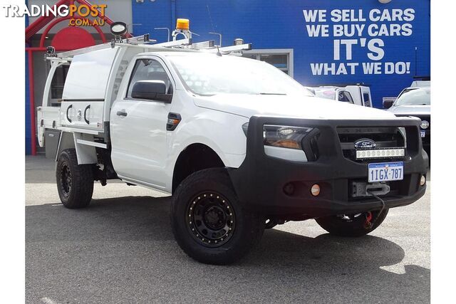 2017 FORD RANGER XL PLUS PX MKII CAB CHASSIS