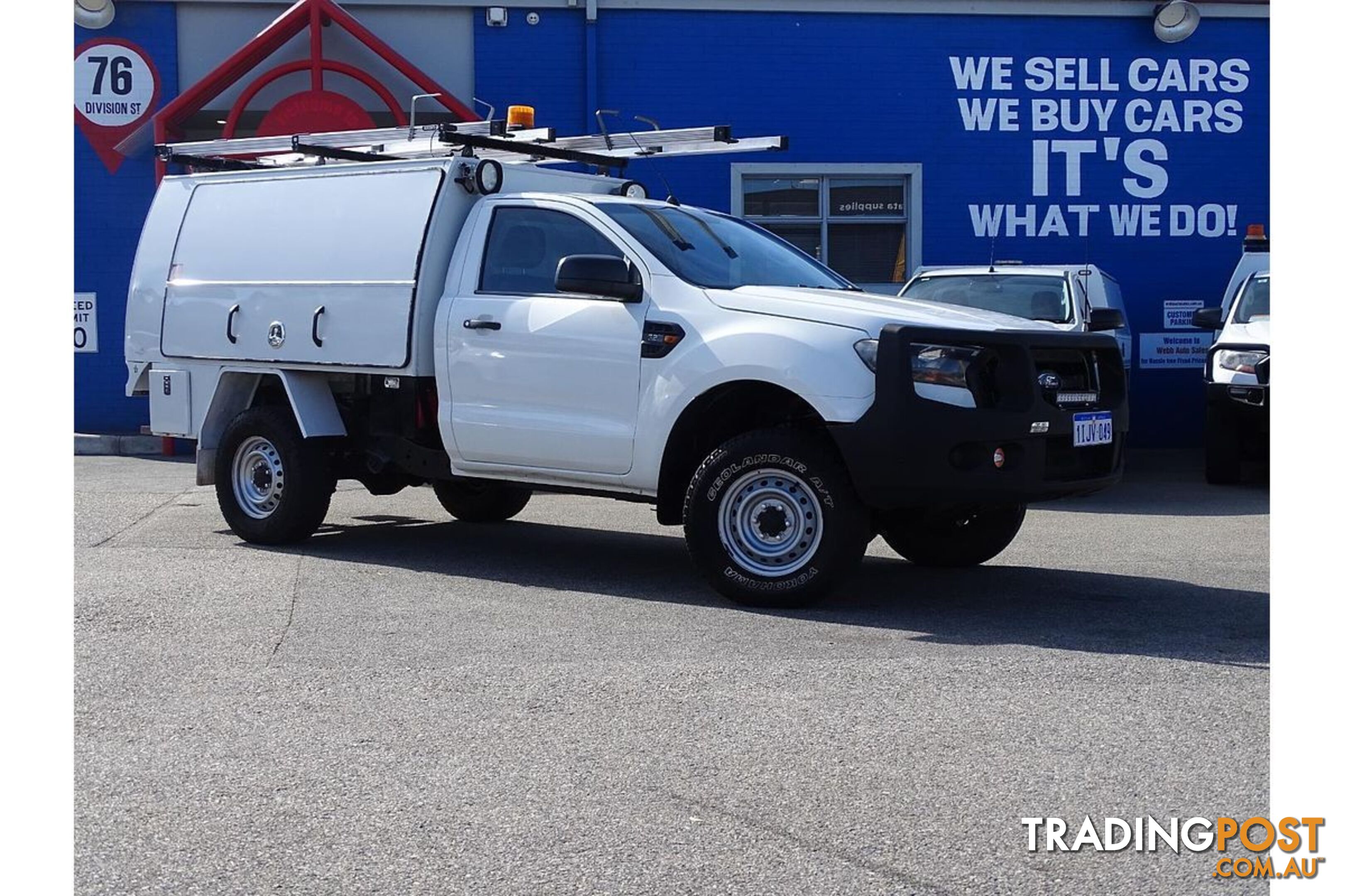 2017 FORD RANGER XL PX MKII CAB CHASSIS