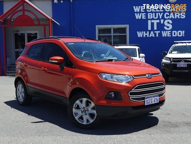 2016 FORD ECOSPORT TREND BK WAGON