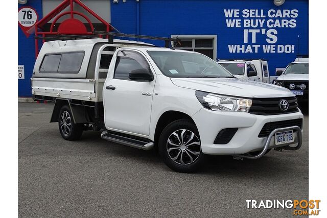 2016 TOYOTA HILUX WORKMATE TGN121R CAB CHASSIS