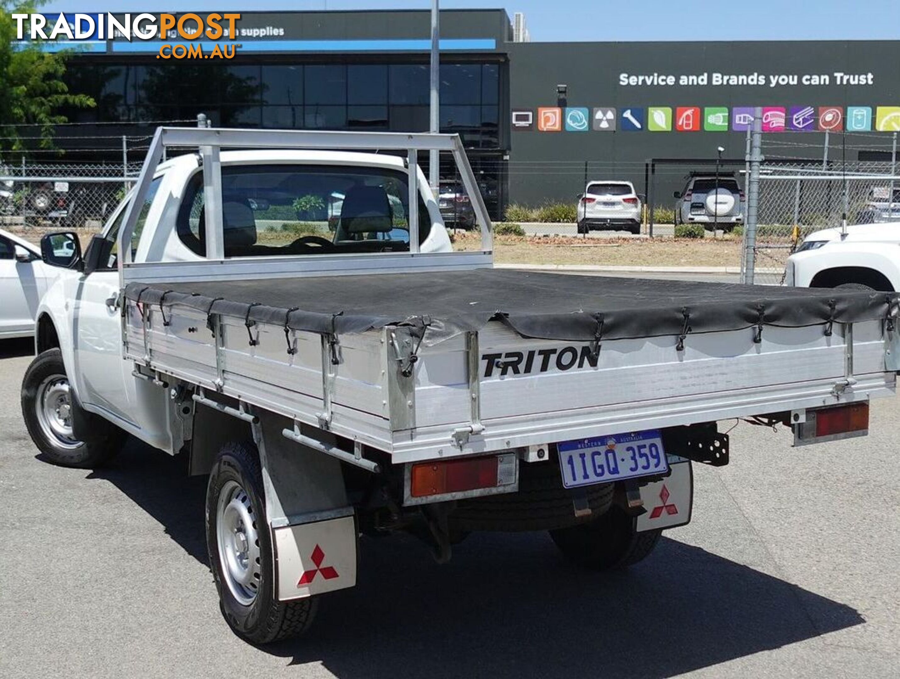 2012 MITSUBISHI TRITON GLX MN CAB CHASSIS