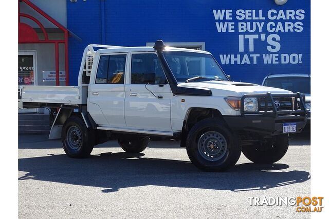 2014 TOYOTA LANDCRUISER WORKMATE VDJ79R CAB CHASSIS
