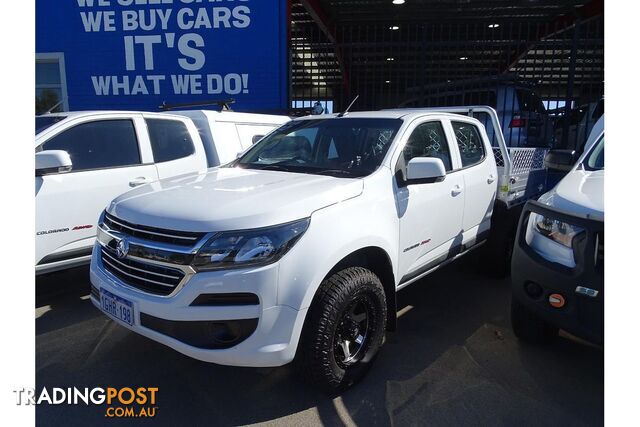 2017 HOLDEN COLORADO LS RG CAB CHASSIS