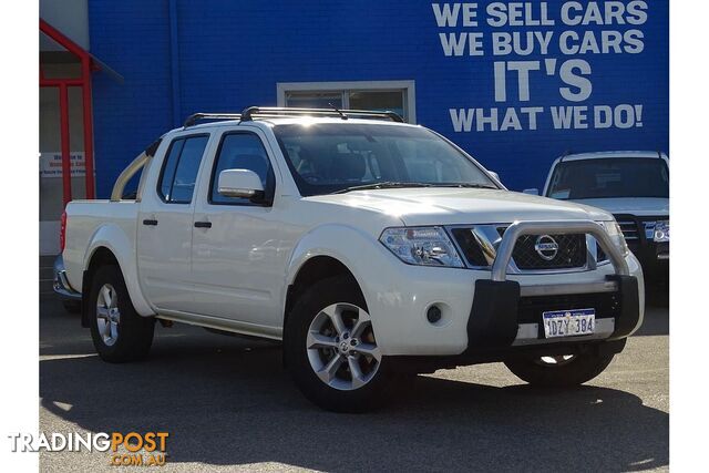 2012 NISSAN NAVARA ST 25TH ANNIVERSARY D40 S6 UTILITY