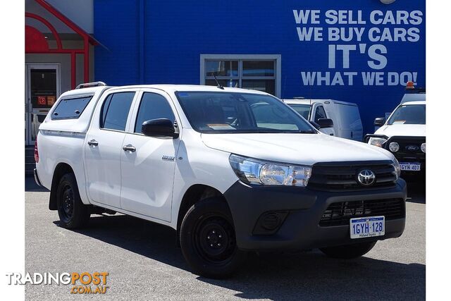 2019 TOYOTA HILUX WORKMATE TGN121R UTILITY