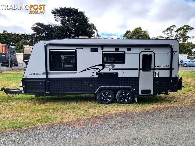 Safari Caravans DELTA20 rear door