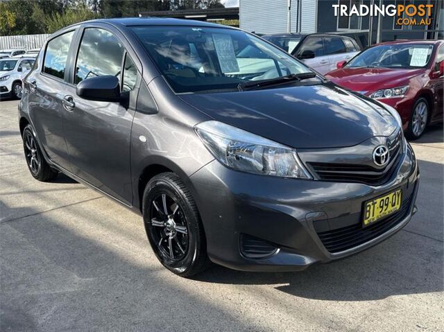 2012 TOYOTA YARIS YR NCP130R HATCHBACK