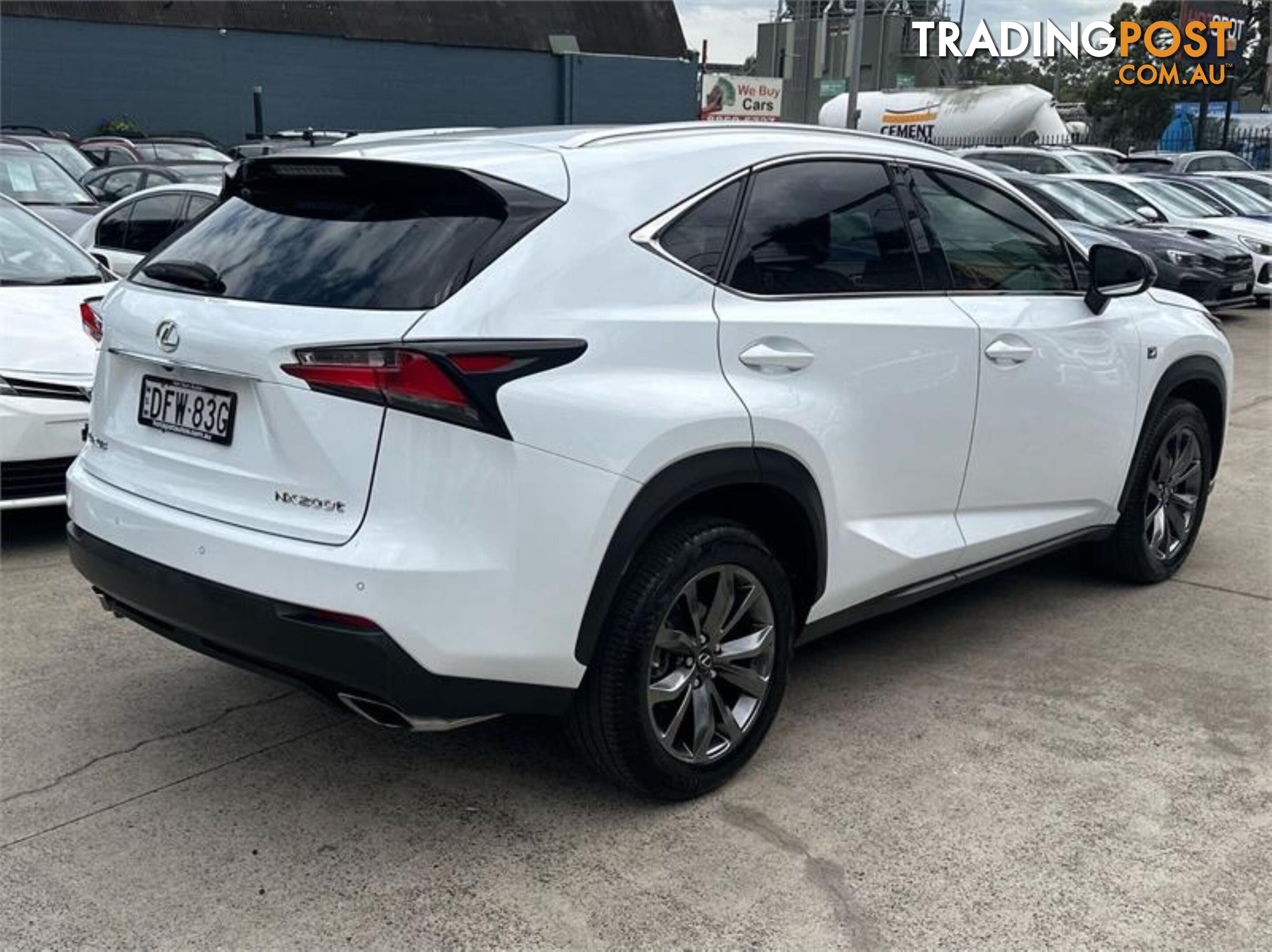 2016 LEXUS NX NX200TFSPORT AGZ15R WAGON