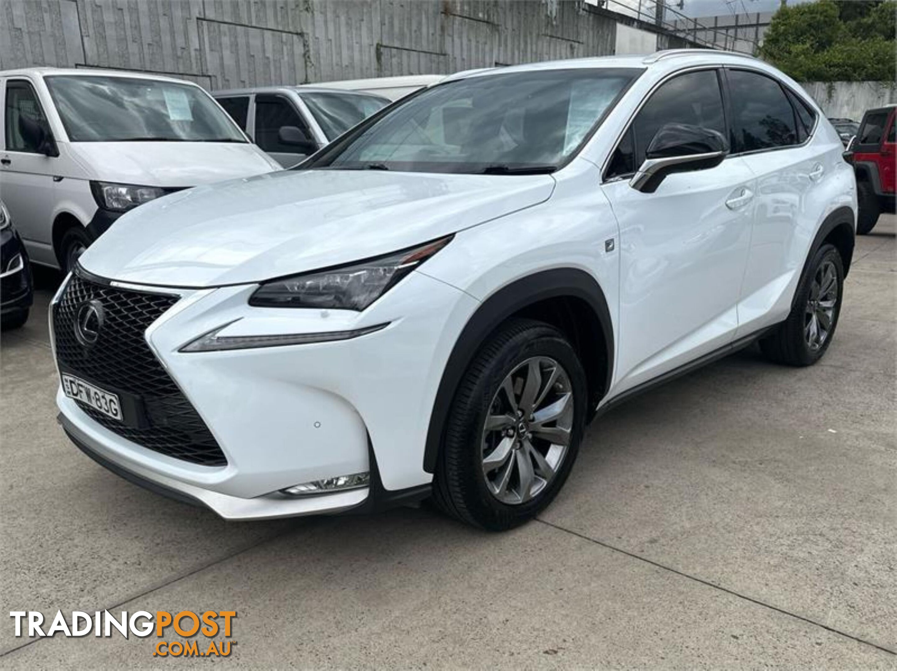 2016 LEXUS NX NX200TFSPORT AGZ15R WAGON