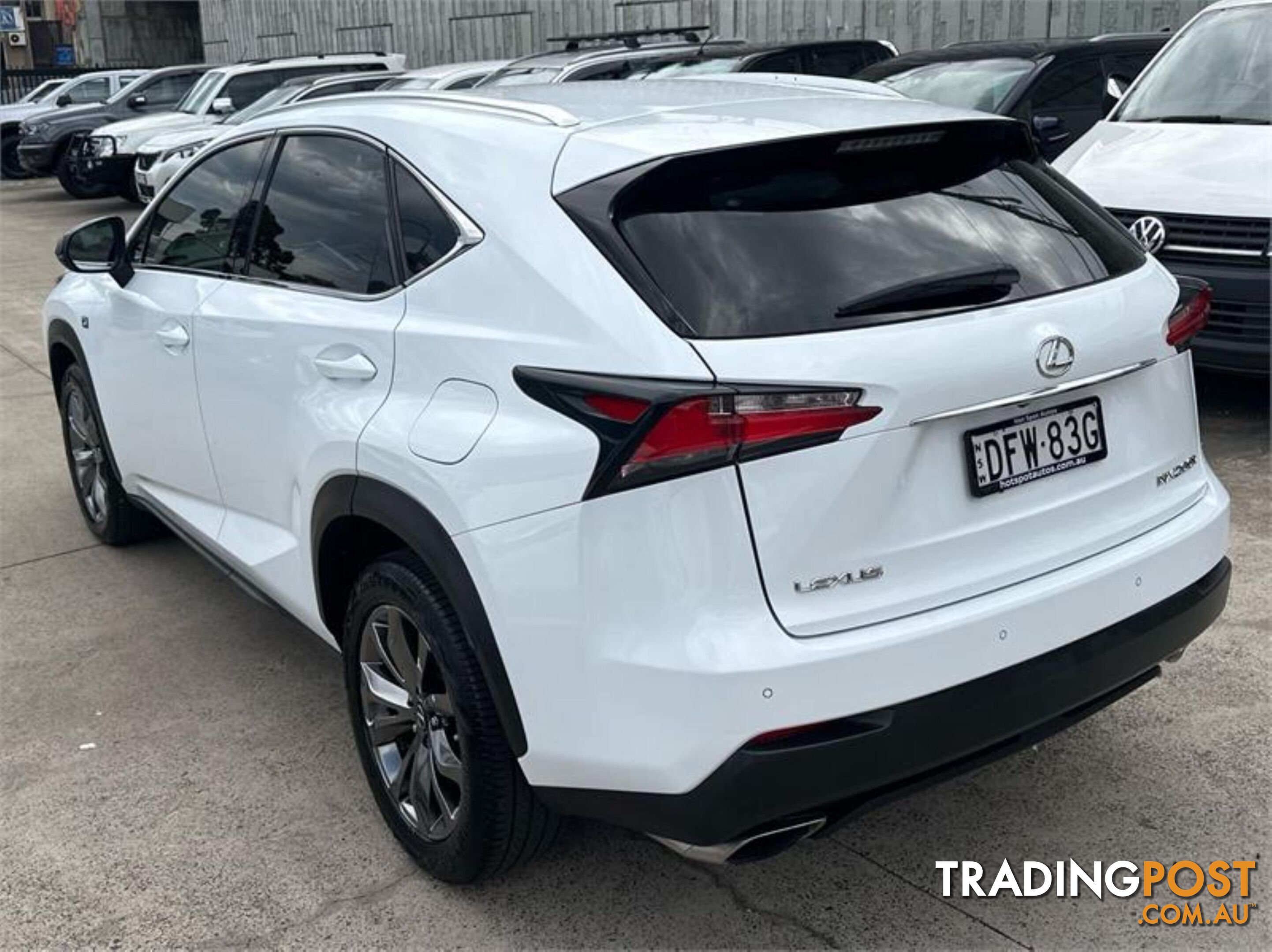 2016 LEXUS NX NX200TFSPORT AGZ15R WAGON