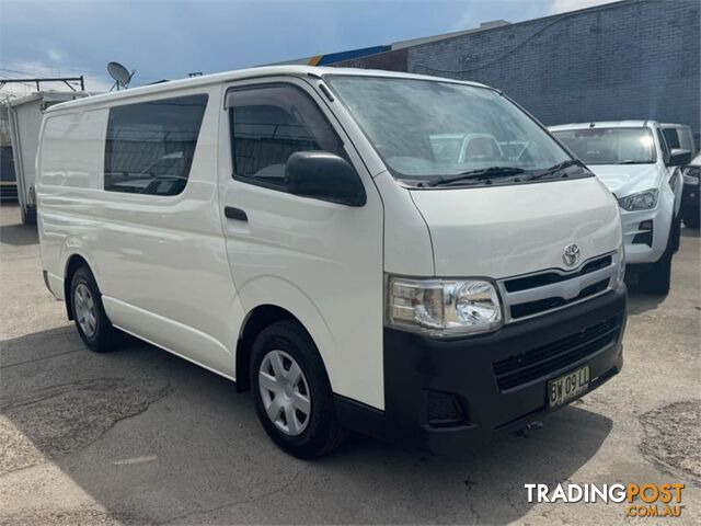 2013 TOYOTA HIACE  TRH201RMY12 VAN