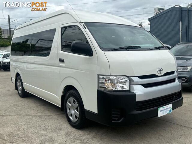 2018 TOYOTA HIACE COMMUTER TRH223R BUS