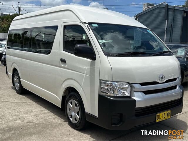 2018 TOYOTA HIACE COMMUTER KDH223R BUS