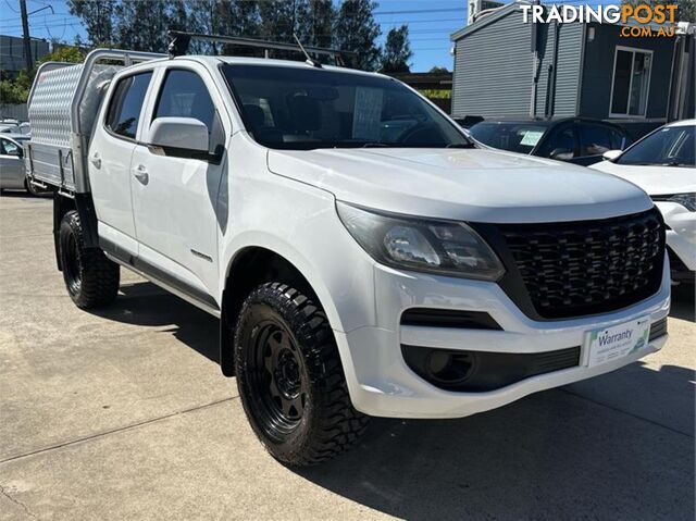 2016 HOLDEN COLORADO LS RGMY17 CAB CHASSIS