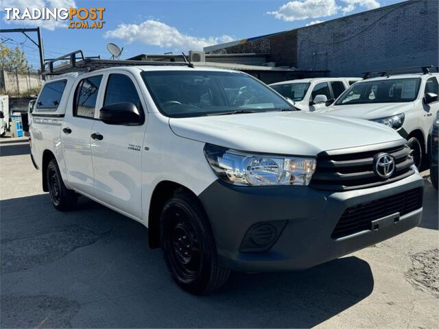 2018 TOYOTA HILUX WORKMATE GUN122R UTILITY