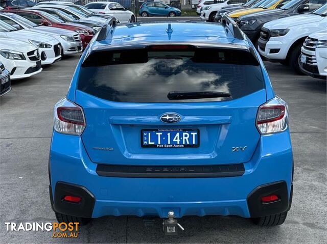 2016 SUBARU XV 2 0ISPECIALEDITION G4XMY16 HATCHBACK