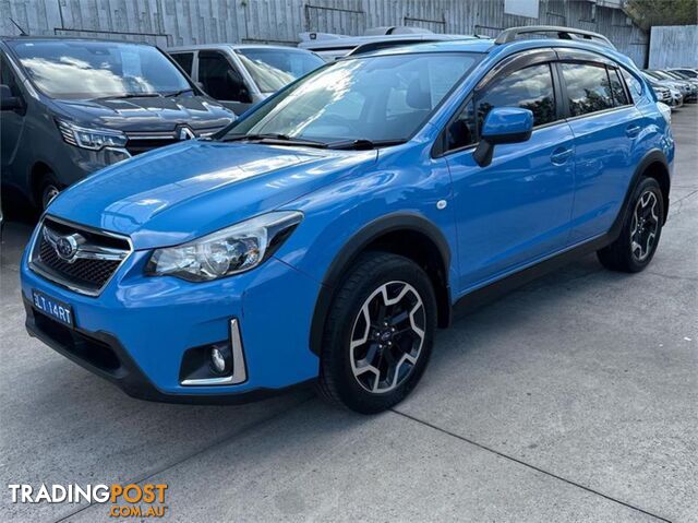 2016 SUBARU XV 2 0ISPECIALEDITION G4XMY16 HATCHBACK